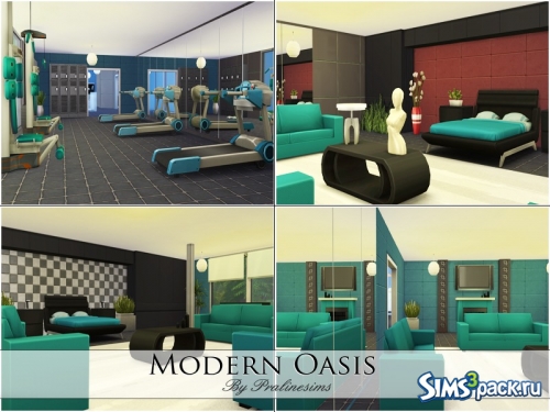 Дом Modern Oasis от Pralinesims