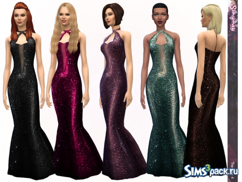 Платье Sheer Glamour от Simsimay