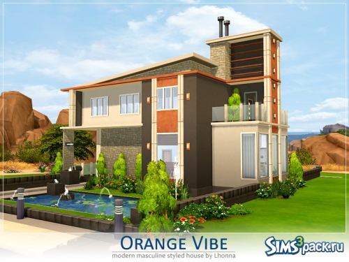 Дом Orange Vibe от Lhonna