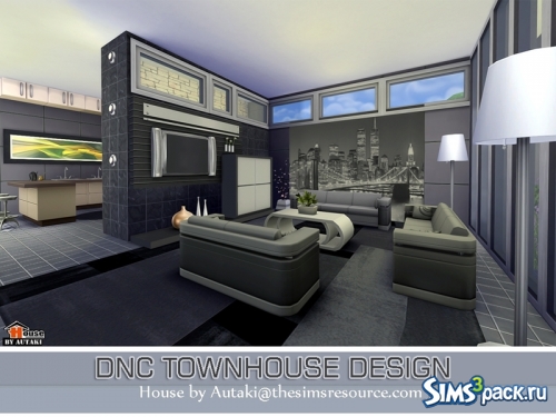 Дом DNC Townhouse Design от Autaki