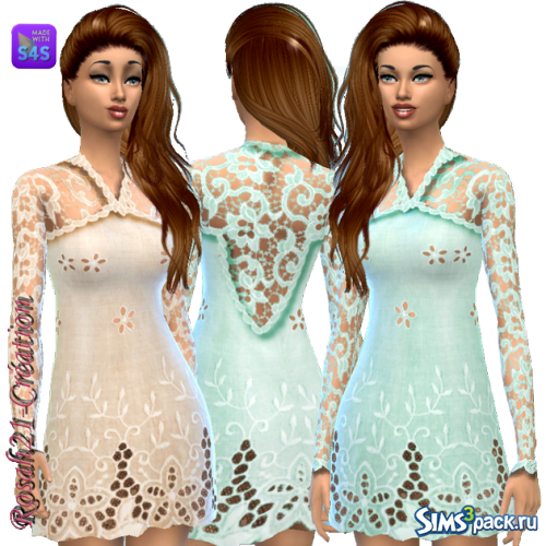 Платье с кружевами от Rosah21