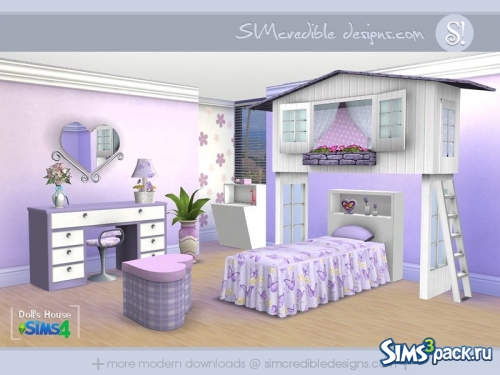 Спальня Dolls House от SIMcredible!