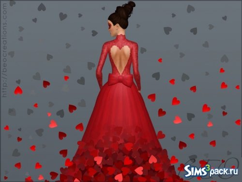 Платье "День Святого Валентина" от Beo