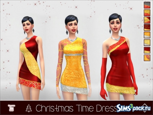 Женское платье Christmas Time от Devirose