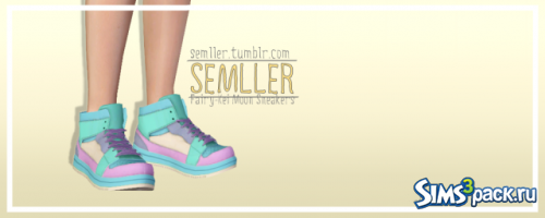 Кроссовки Fairy-Kei Moon Sneakers от Semller