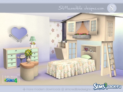 Спальня Dolls House от SIMcredible!