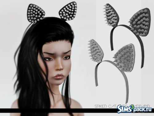 Ободок Spiked Cat Ears от LeahLillith
