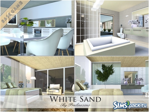 Дом White Sand от Pralinesims