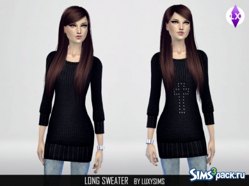 Женский свитер Long от LuxySims3