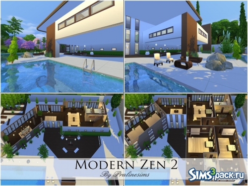 Дом Modern Zen 2 от Pralinesims