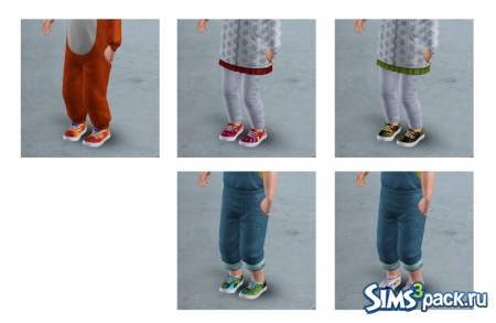 Детские ботинки "Simblr Secret Santa 2014" от plumbobdollhouse