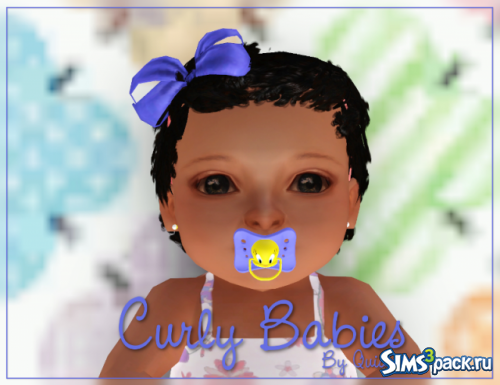 Причёска для младенцев "Curly Babies" от Quianna