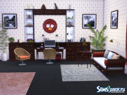 Домашний офис Potterybarn от ShinoKCR