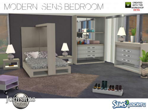 Спальня Modern Sens от JomSims