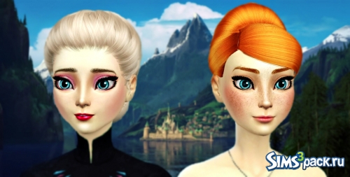 Elsa & Anna (Coronation Style) от heartbeat