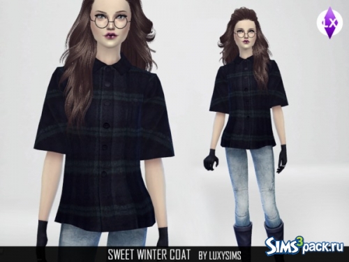 Пальто Sweet Winter от LuxySims3