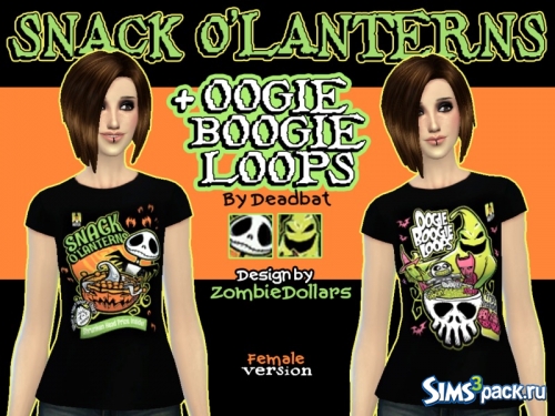 Женская футболка Snack O'Lanterns от DeadBat