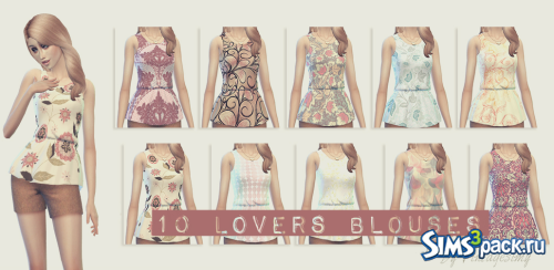Набор блузок Lovers Blouses от Vintage Simy