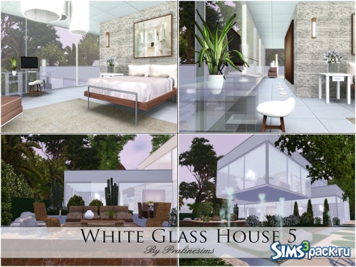 Дом White Glass 5 от Pralinesims