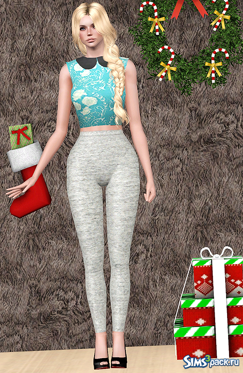 Комплект одежды Merry Christmas от ALoveLikeSims