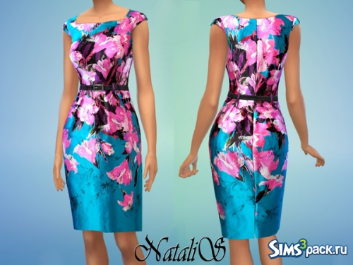 Платье "Silk-Cotton Printed Dress" от NataliS