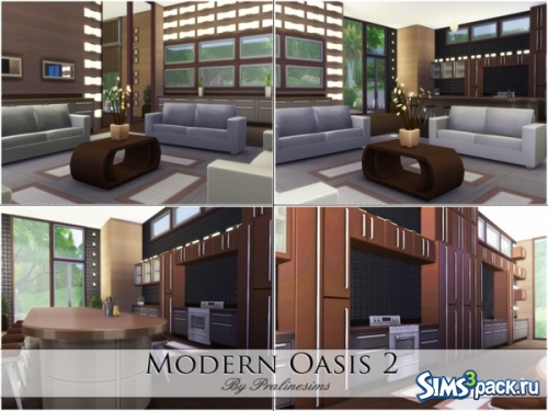 Дом "Modern Oasis 2" от Pralinesims