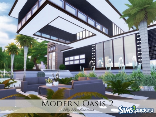 Дом "Modern Oasis 2" от Pralinesims