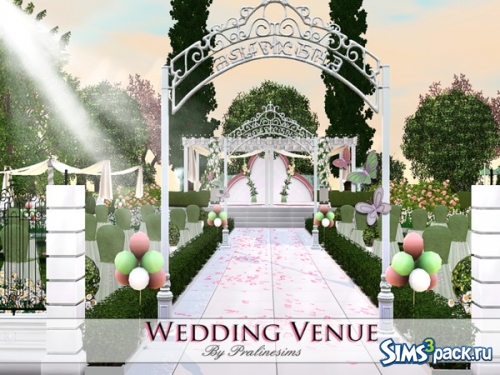 Участок для свадьбы "Wedding Venue" от Pralinesims