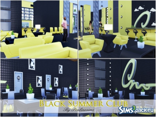 Ночной клуб "Black Summer Club" от Pralinesims