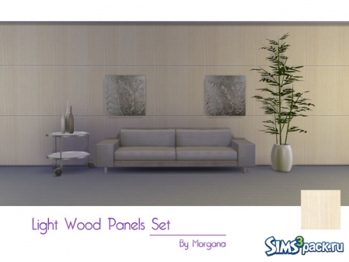 Обои "Light Wood Panels Set" от morgana14