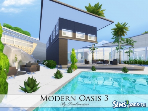 Дом "Modern Oasis 3" от Pralinesims