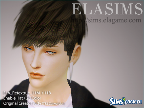 Мужская прическа ELA Retexture Hair11M от Elasims