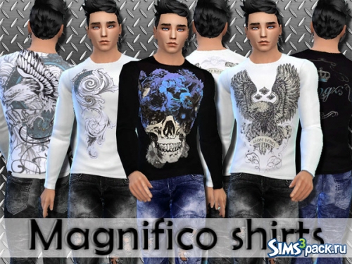 Футболки "Longsleeves Magnifico shirts" от Pinkzombiecupcakes