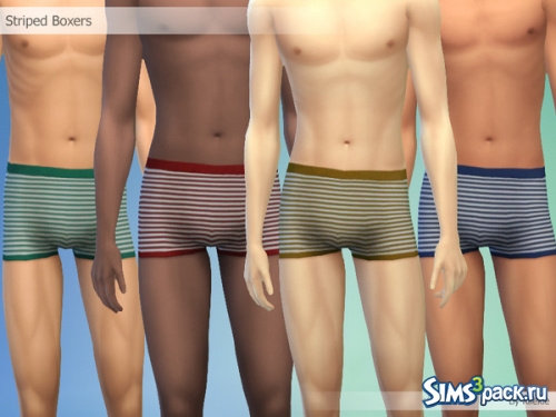 Набор мужской одежды "Striped Undies" от kliekie