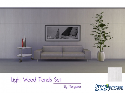Обои "Light Wood Panels Set" от morgana14