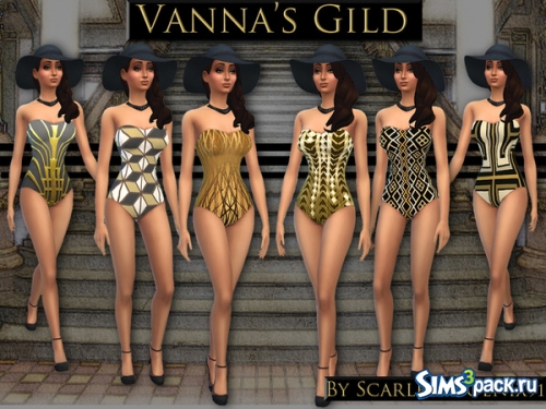 Купальник "Vanna's Gild" от scarletphoenix91