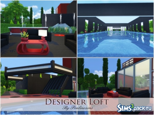 Дом "Designer Loft" от Pralinesims