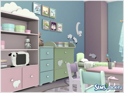 Набор мебели "Kids room 'Baby sheep" от Severinka