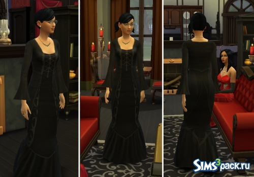 Платье Каcсандры Год из The Sims2 от Kiara24