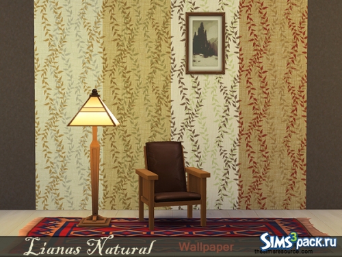 Обои "Lianas Natural Wallpaper" от Rirann