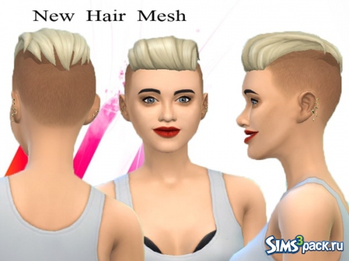 Женская прическа "New mesh, punk hair" от neissy