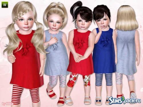 Сет детской одежды "Finally Summer - Toddler Set" от lillka