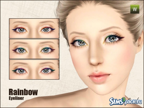 Подводка для глаз &quot;Rainbow eyeliner&quot; от Gosik
