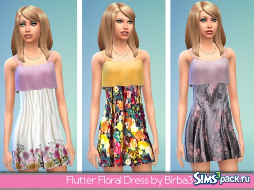 Сет женских платьев &quot;Flutter Floral Dresses&quot; от Birba32