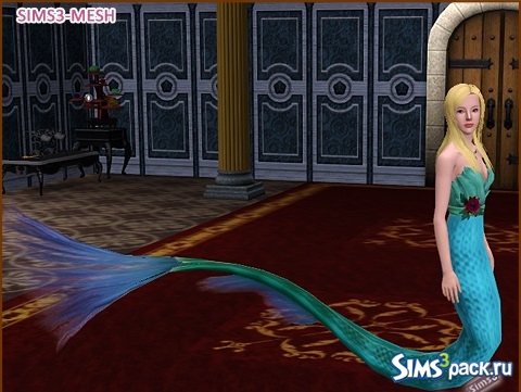 Хвост русалки от Sims3mesh
