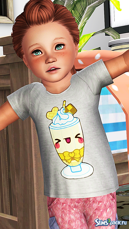 Детская футболка Kawaii Milkshake Tees от pixelpeachboutique
