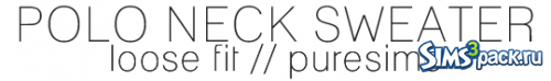 Свитера Polo V-Neck for Females от PureSims