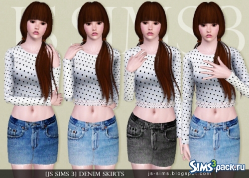 Джинсовая юбка Denim Skirts от JS Sims