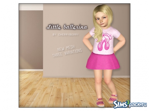 Детское платье Little ballerina от CherryBerrySim