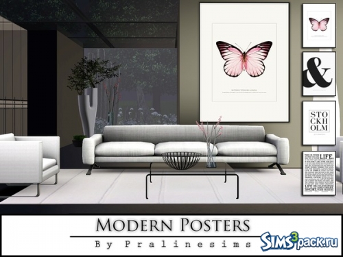 Картины &quot;Modern Posters&quot; от Pralinesims